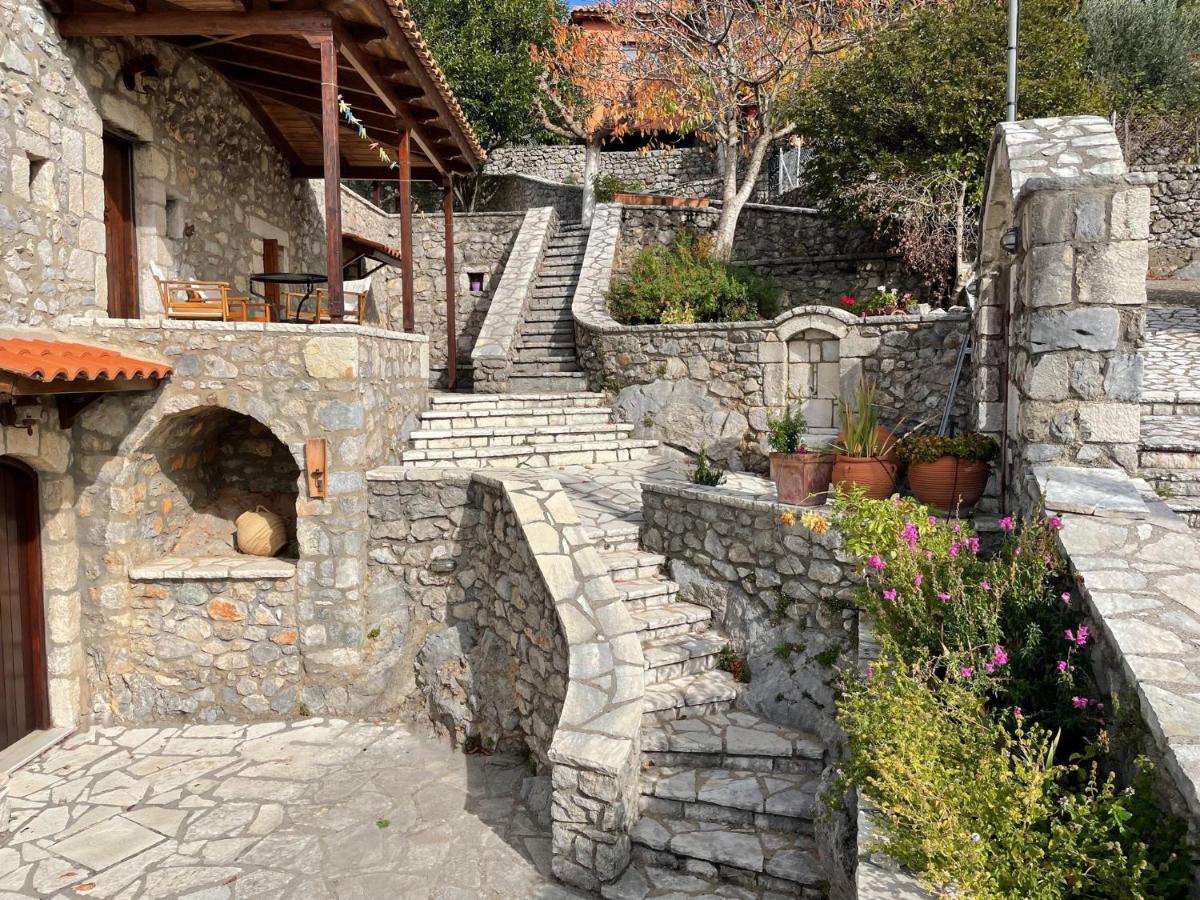 Terra Petra Villa At Psari Trikolonon Gortynia Psarion Екстер'єр фото
