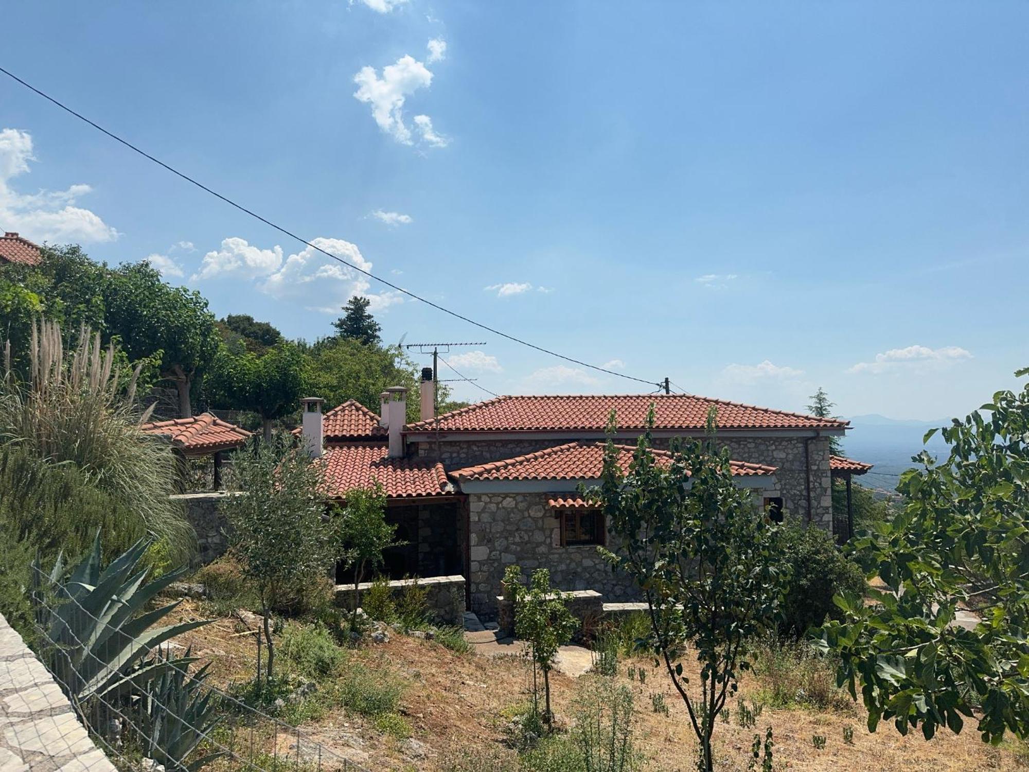 Terra Petra Villa At Psari Trikolonon Gortynia Psarion Екстер'єр фото