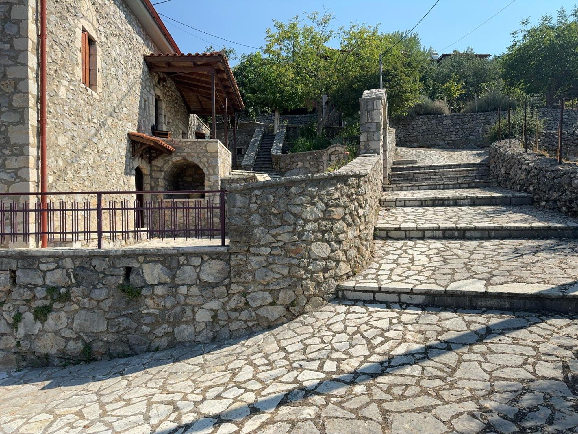 Terra Petra Villa At Psari Trikolonon Gortynia Psarion Екстер'єр фото