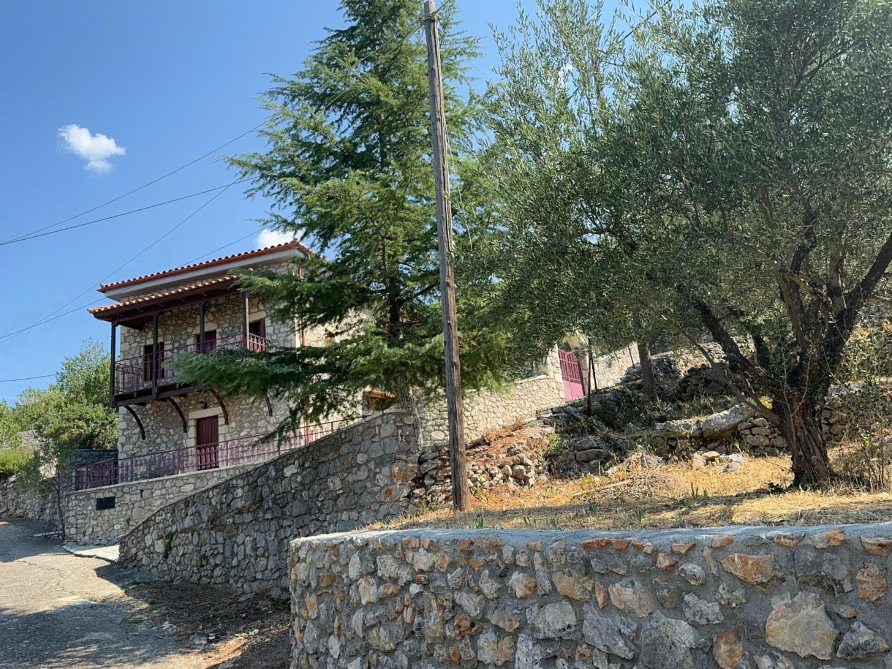Terra Petra Villa At Psari Trikolonon Gortynia Psarion Екстер'єр фото