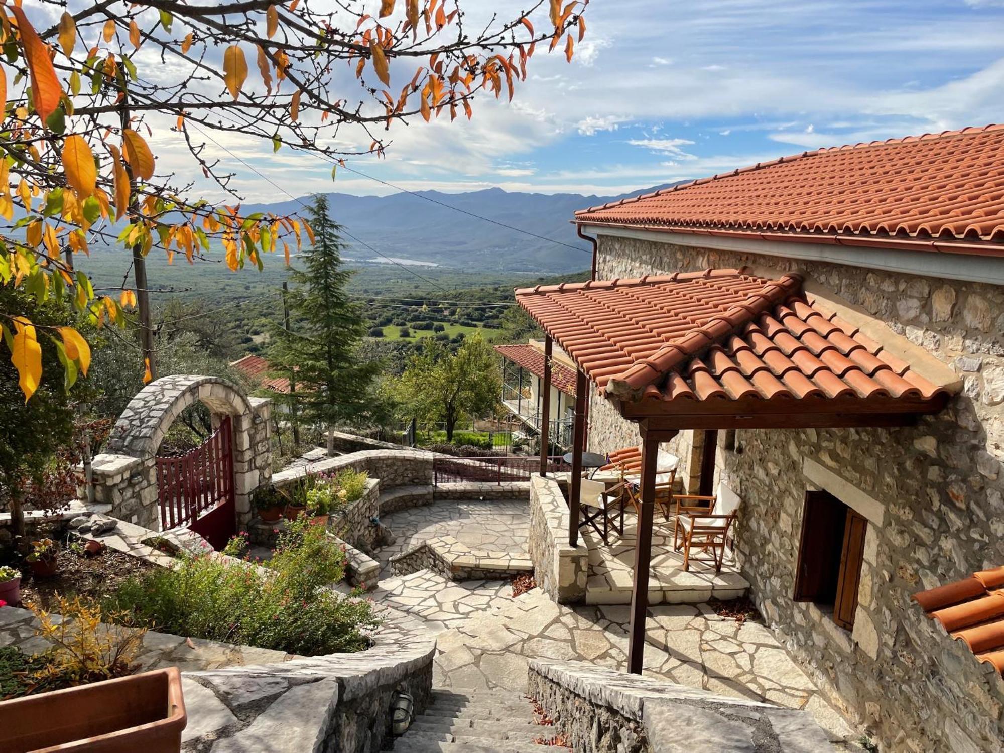 Terra Petra Villa At Psari Trikolonon Gortynia Psarion Екстер'єр фото