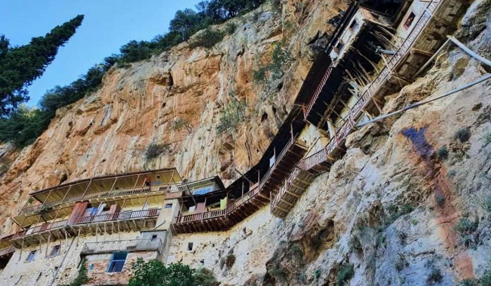 Terra Petra Villa At Psari Trikolonon Gortynia Psarion Екстер'єр фото